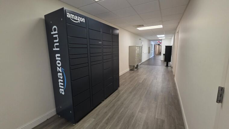 Amazon Hub package lockers